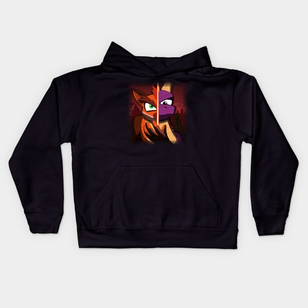 Marsupials Vs. Dracos Kids Hoodie by AMP